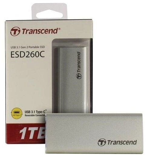 Жесткий диск SSD 1TB Transcend TS1TESD260C от компании Trento - фото 1