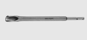 Зубило-штробер "ЭКСПЕРТ" 183-250-22 полукруглое для перфораторов SDS-Plus, длина 250 мм, ширина 22мм
