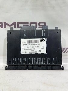 Блок управления сиденьем Mercedes-Benz E-Class W211 M112.949 2003 перед. лев. (б/у)