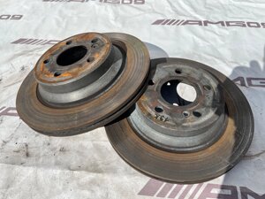 Диск тормозной Mercedes-Benz E-Class W211 M273.960 2008 задн. (б/у)