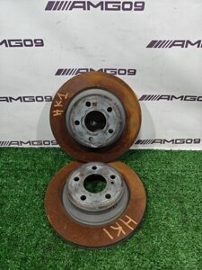 Диск тормозной Mercedes-Benz E-Class W212 M276.952 2012 задн. (б/у)
