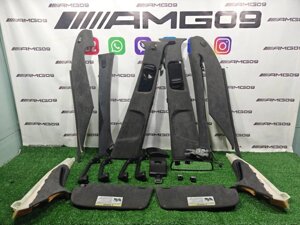 Черный потолок алькантара amg (под панораму) Mercedes-Benz S 63 Amg W221 M156.984 2008 (б/у)