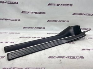 Накладка на порог салона Mercedes-Benz C-Class W203 M272.921 2006 перед. (б/у)