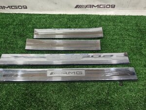 Накладки порогов amg Mercedes-Benz Cls 55 Amg C219 M113.990 2005 (б/у)