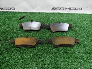 Колодки тормозные Mercedes-Benz E-Class W212 M276.952 2012 задн. (б/у)