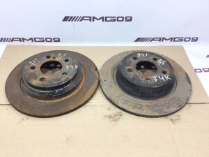 Диск тормозной Mercedes-Benz S-Class W221 M273.961 2007 задн. (б/у)