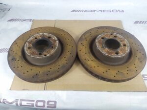 Диск тормозной Mercedes-Benz S-Class W221 M273.961 2005 перед. (б/у)
