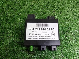 Блок управления keyless go Mercedes-Benz Cls 55 Amg C219 M113.990 2005 задн. (б/у)