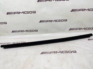 Уплотнитель стекла двери Mercedes-Benz E-Class W211 M272.964 2006 перед. прав. (б/у)