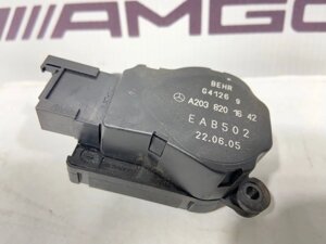Сервопривод заслонок печки Mercedes-Benz E-Class W211 М272.964 2005 (б/у)