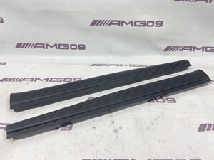 Накладка на порог салона Mercedes-Benz E-Class W211 М272.964 2005 перед. (б/у)