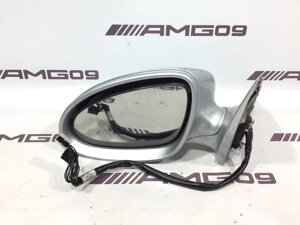 Зеркало заднего вида боковое Mercedes-Benz S-Class W221 M273.961 2007 перед. лев. (б/у)
