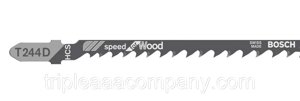 BOSCH Пильное полотно Speed for Wood (C1b-3) T 244 D 2.608.630.879