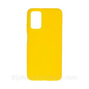 Чехол для телефона X-Game XG-PR74 для Redmi 9T TPU Жёлтый