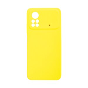 Чехол для телефона XG XG-HS126 для POCO X4 Pro Силиконовый Жёлтый