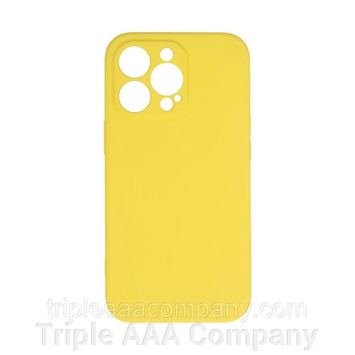 Чехол для телефона XG XG-HS78 для Iphone 13 Pro Силиконовый Жёлтый