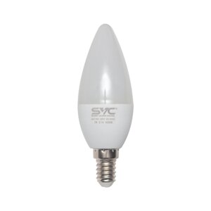 Эл. лампа светодиодная SVC LED C35-7W-E14-4200K, Нейтральный