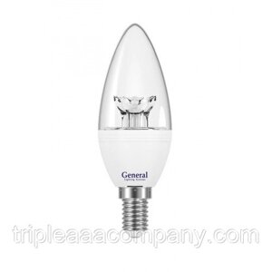 GLDEN-CC-8-230-E14-4500-свеча с кристаллом