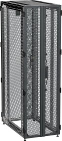 ITK by ZPAS Шкаф серверный 19" 42U 600х1000мм двухстворчатые перфорированные двери черный РФ