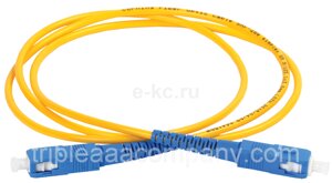 ITK Оптический коммутационный соединительный шнур (патч-корд), SM, 9/125 (OS2), SC/UPC-SC/UPC, Simplex), 5м