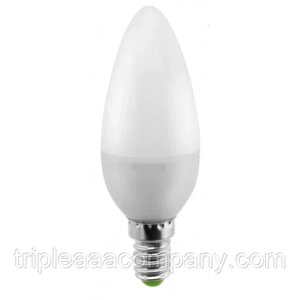 LED лампа C37 "свеча" 10W 900lm 230V 4000K E14 megalight (10/100)