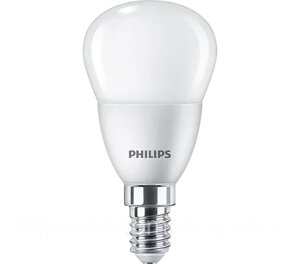 LED лампа P45 "шар" ecohome 5W 500lm 2700к E14 philips (24) NEW