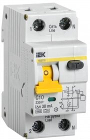 MAD22-5-010-C-30 IEK Автоматический выключатель дифференциального тока АВДТ32 C10