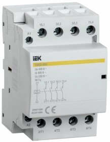 MKK21-63-40 IEK контактор модульный км63-40м AC/DC