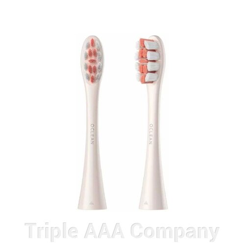 Сменные зубные щетки Oclean Plaque Control-Brush Head (2-pk) Golden
