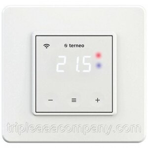 Термостат "terneo ax"Для теплых полов. Wi-Fi программируемый терморегулятор с сенсорным и ручным управлением)