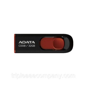 USB-накопитель ADATA AC008-32G-RKD 32GB красный