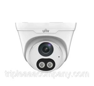 Видеокамера IP Купол с микр 2 Мп (2.8) мм. день/ночь в цвете Металл+пластик "UNV" IPC3612LE NEW