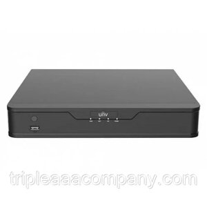 Видеорегистратор IP 8-канальный, 1 SATA HDD до 6 тб запись 4к "UNV" NVR301-08S3 NEW