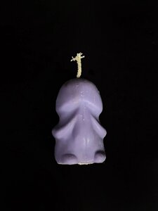 Ароматическая свеча в виде маленького пениса - аромат ванили