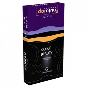 Цветные презервативы Domino Classic Colour Beauty