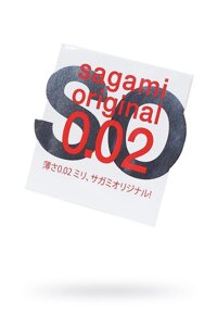 Полиуретановые презервативы Sagami Original 0,02 (1 шт.)