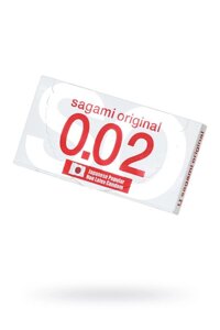 Полиуретановые презервативы Sagami Original 0,02 (2 шт.)