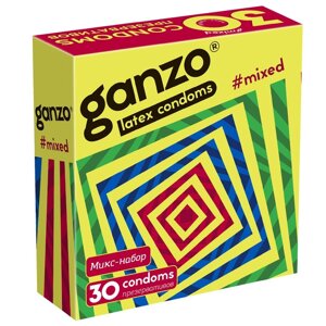 Презервативы Ganzo Mixed - 30 штук