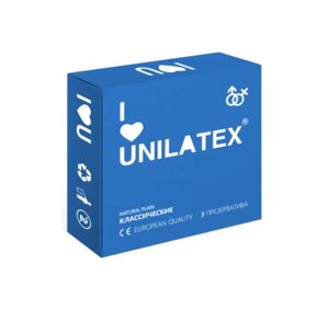 Презервативы классические Unilatex Natural Plain