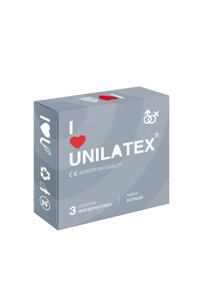 Презервативы с ребристой текстурой Unilatex Ribbed