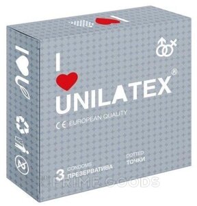 Презервативы с точечной текстурой Unilatex Dotted