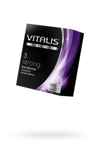 Презервативы Vitalis Premium Strong - Сверхпрочные