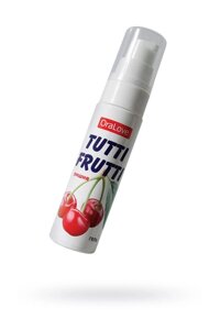 Съедобная смазка Tutti-Frutti - Вишня
