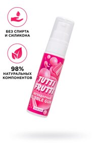 Съедобная смазка Tutti Frutti - вкус Bubble Gum