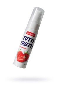 Съедобная смазка Tutti-Frutti - Земляника