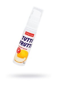 Съедобный лубрикант Tutti-Frutti со вкусом дыни