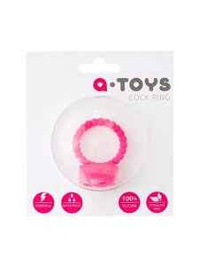 Силиконовое кольцо на член с вибрацией A-Toys