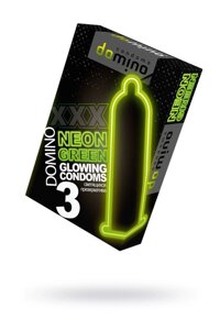 Светящиеся в темноте презервативы Domino Neon