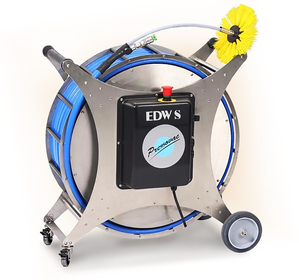 Электрическая моющая машина EDW-15-S от компании ООО "Веконт-М" Оборудование для очистки вентиляции Pressovac - фото 1