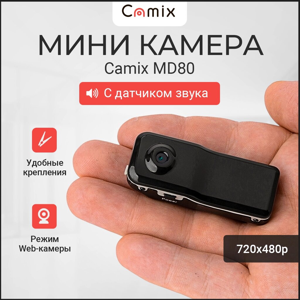 Мини видеокамера Camix MD80 - особенности